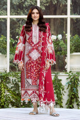 New Embroidery beautiful Artical Lawn 3pc