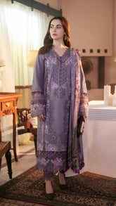 Royal Embroidery Lawn 3pc