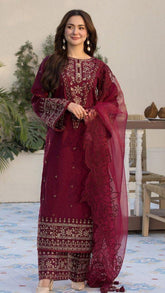 Royal Embroidery Lawn 3pc