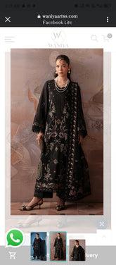 Blossom Embroidery 3pc Lawn Suit