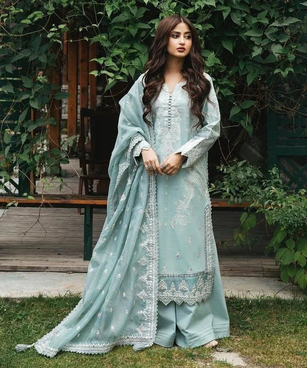 Embroidered 2pc Lawn Suits