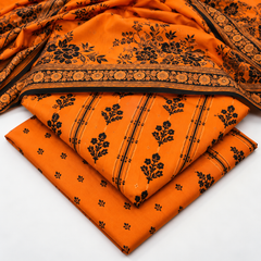 Print Dhanak 3pc Suit