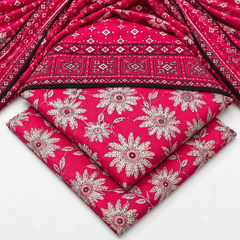 Print Dhanak 3pc Suit