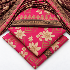 Print Dhanak 3pc Suit