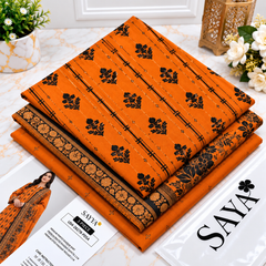 Printed Khaddar 3pc Suit