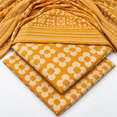 Print Dhanak 3pc Suit