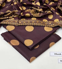 Print Dhanak 3pc Suit