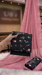 Embrodiered Lawn 3Pc