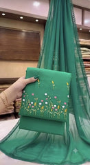 Embrodiered Lawn 3Pc