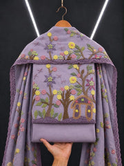 Emb Lawn 3pc suit