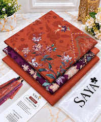 Printed Khaddar 3pc Suit