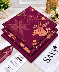 Printed Khaddar 3pc Suit