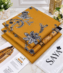 Printed Khaddar 3pc Suit
