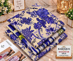 Printed Khaddar 3pc Suit