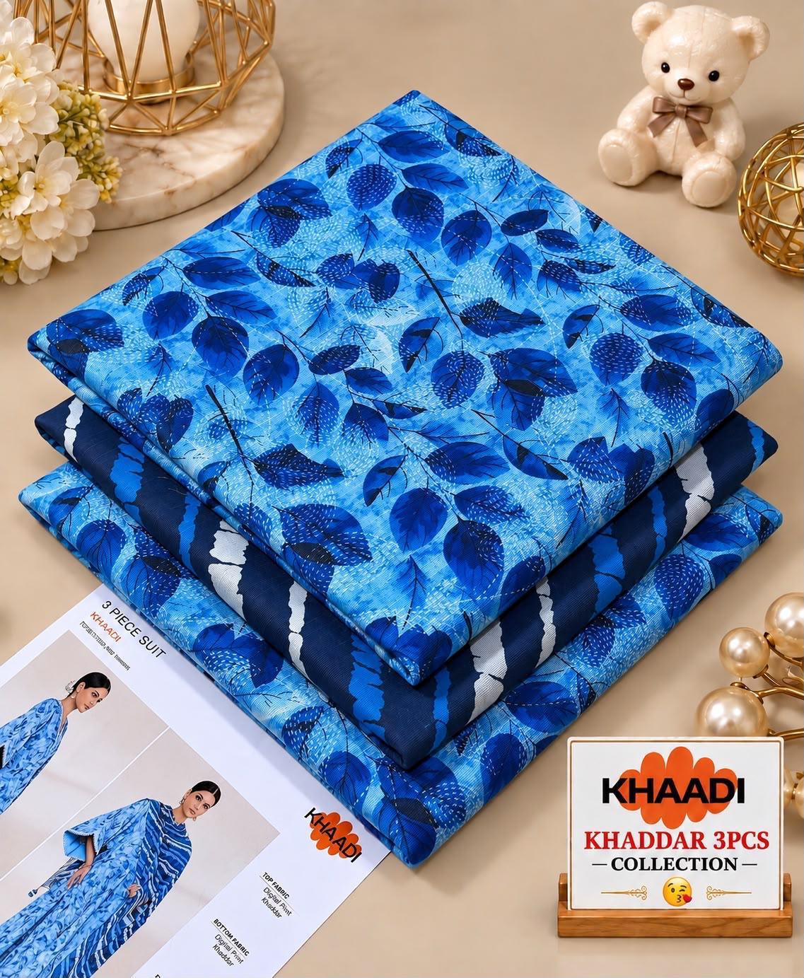 Printed Khaddar 3pc Suit