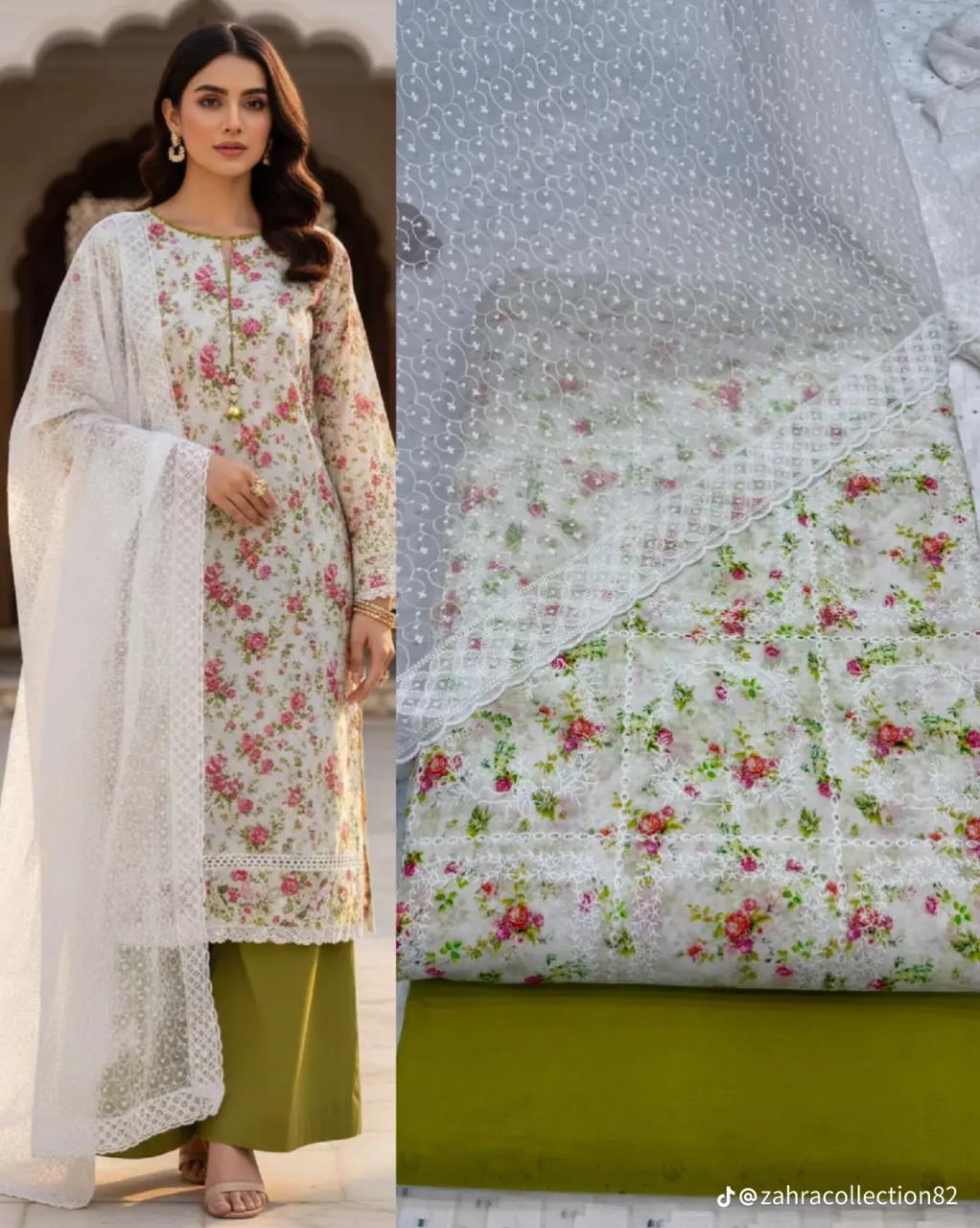 Lawn 3Piece Suit