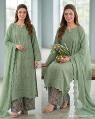 Lawn 3Piece Suit