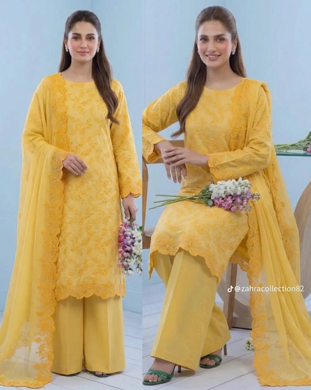 Lawn 3Piece Suit