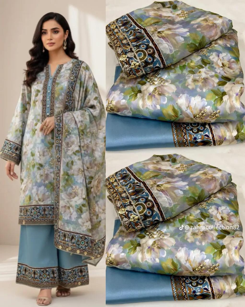 Lawn 3Piece Suit