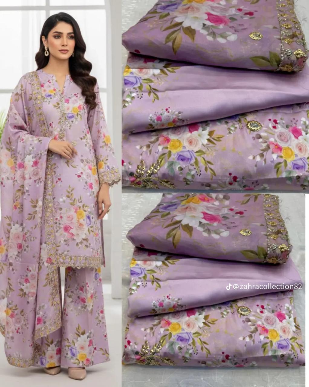 Lawn 3Piece Suit