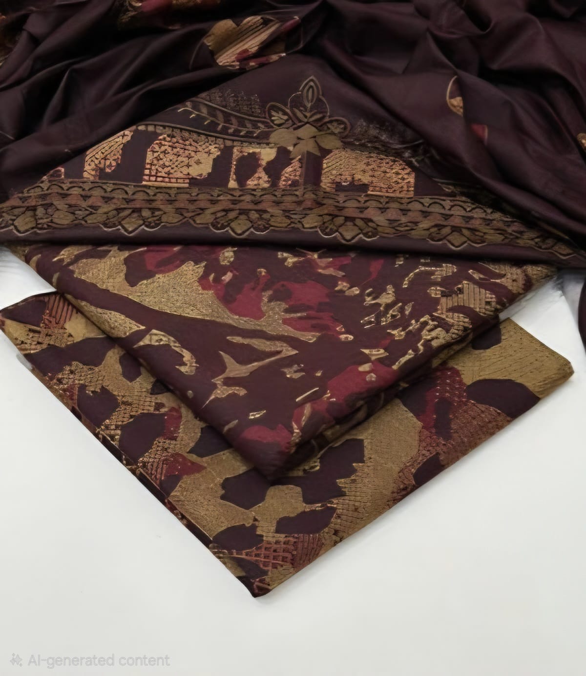 Print Dhanak 3pc Suit