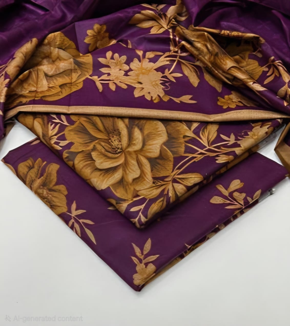 Print Dhanak 3pc Suit