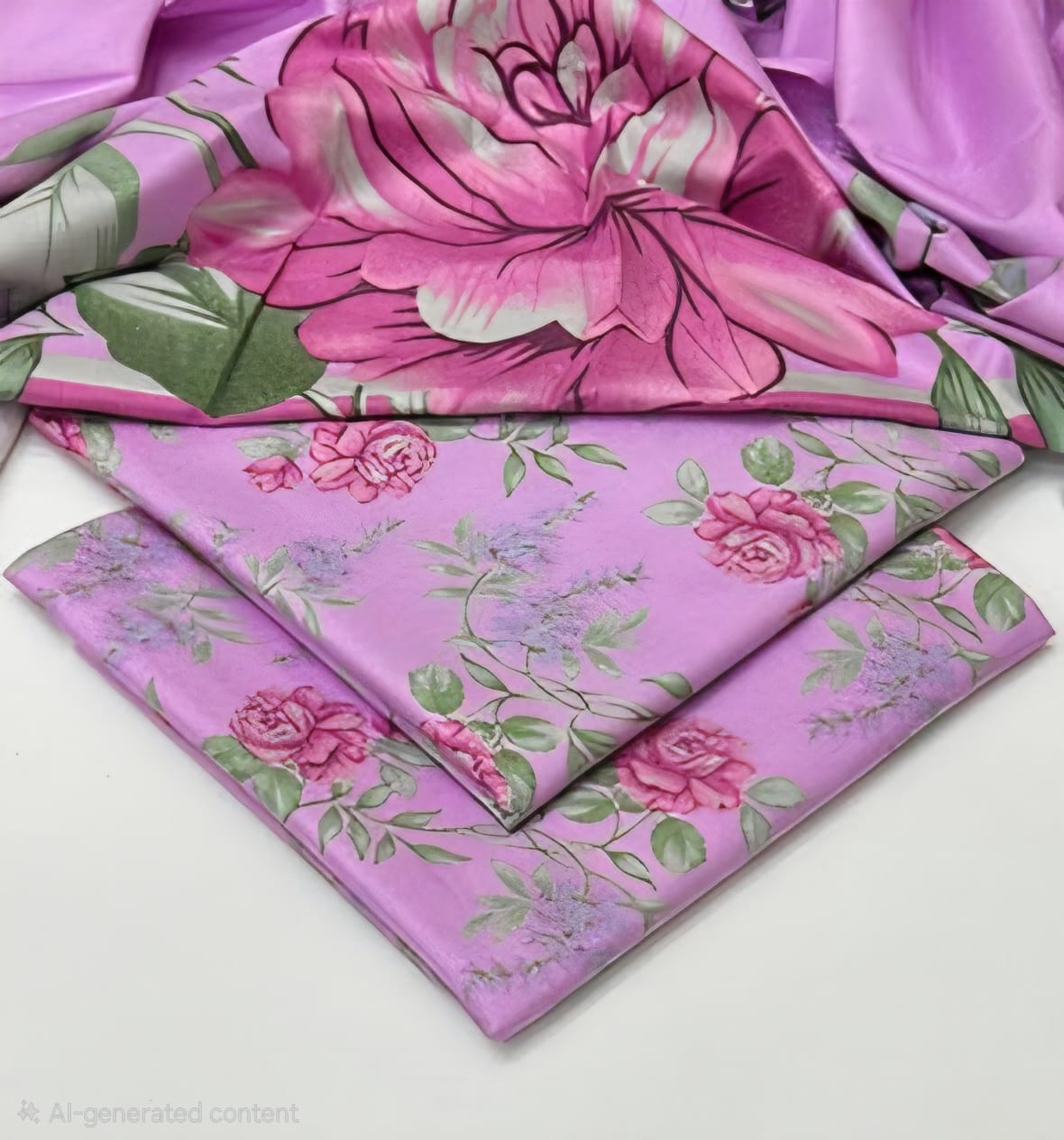 Print Dhanak 3pc Suit