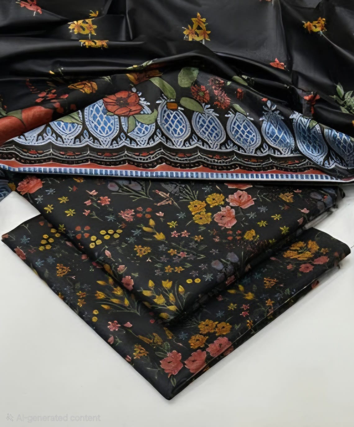 Print Dhanak 3pc Suit