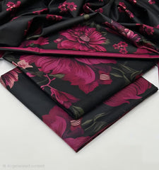 Print Dhanak 3pc Suit