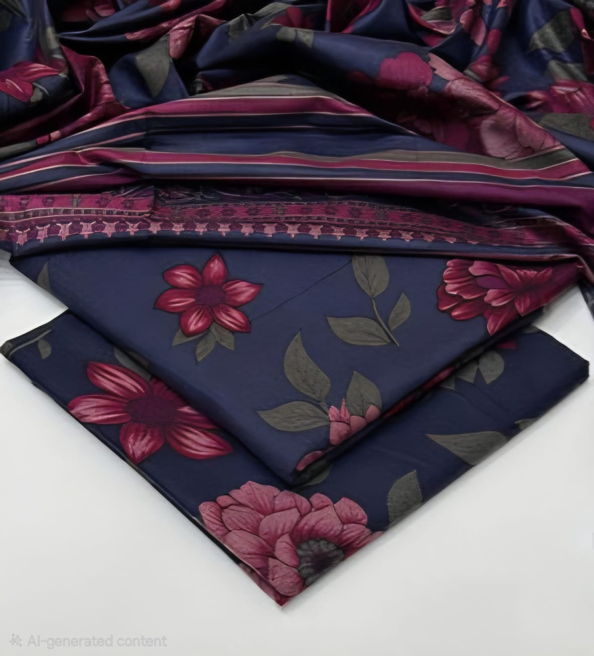 Print Dhanak 3pc Suit