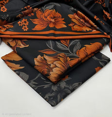 Print Dhanak 3pc Suit