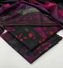 Print Dhanak 3pc Suit