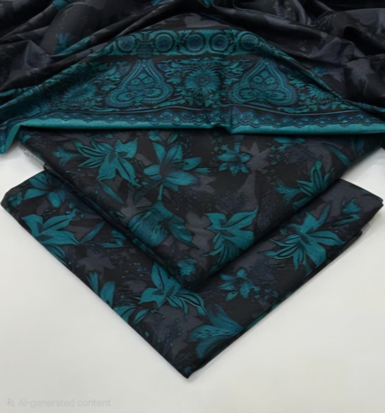 Print Dhanak 3pc Suit