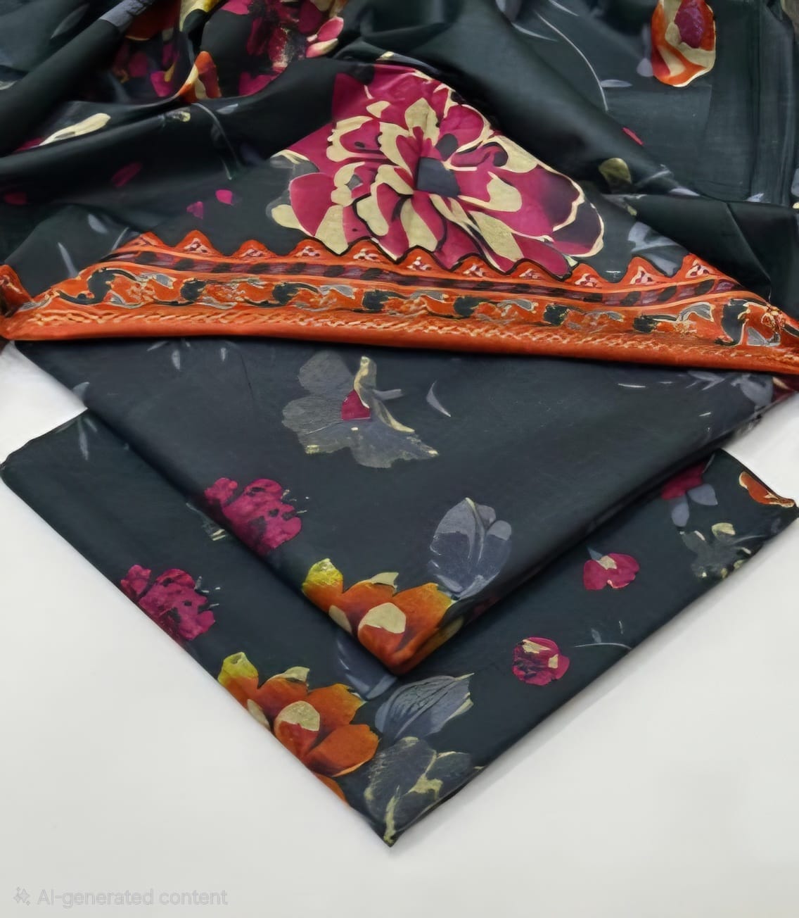 Print Dhanak 3pc Suit