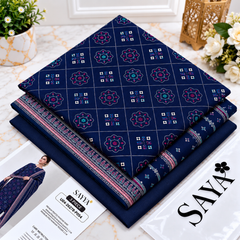 Printed Khaddar 3pc Suit