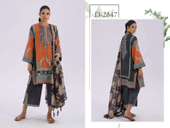 Sana Safinaz Printed 3pc Lawn Suit