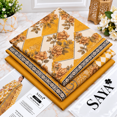 Printed Khaddar 3pc Suit